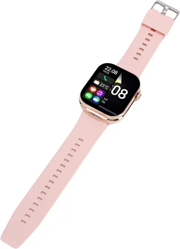 Vista 2 de Reloj deportivo con auriculares HD IP67 para viajeros y entusiastas del fitness 6.890-9.528 in (dorado)