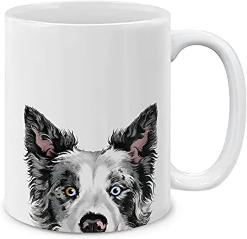 Vista 7 de MUGBREW Beagle Puppy Dog - Taza de café de cerámica, 11 onzas