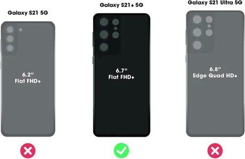Vista 2 de OtterBox COMMUTER SERIES - Funda para Galaxy S21 Ultra 5G, color negro