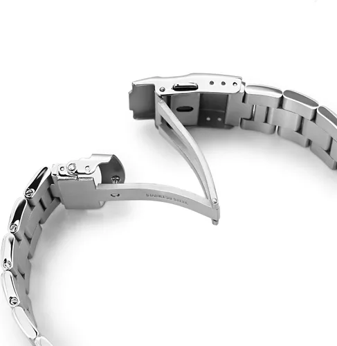 Vista 4 de MiLTAT - Correa de reloj de 0.866 in para Seiko Turtle SRP773 SRPE05 SRP779 SRPA21, Super-O Screw-Link, Classic