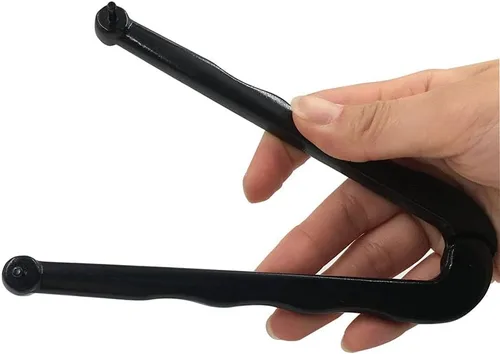 Vista 2 de GBJ 2 alicates ajustables para tuercas redondas con agujeros perforados, acabado negro universal (0.079 pulgadas)