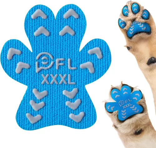 Vista 22 de Protección antideslizante para patas de perro para perros mayores, almohadillas para patas de perro con tracción, almohadillas autoadhesivas