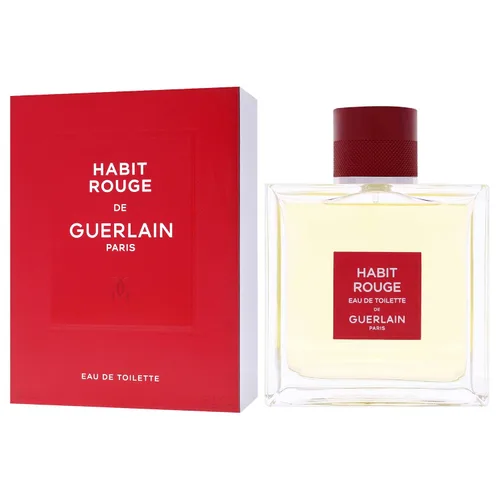 Vista 4 de HABIT ROUGE de Guerlain, EDT SPRAY 3.3 oz (nuevo embalaje)