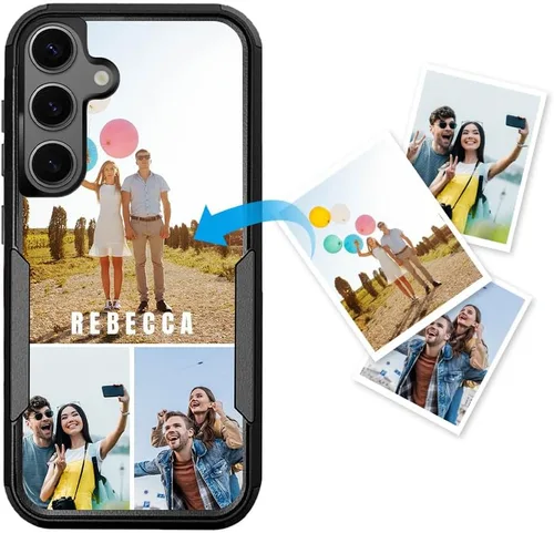 Vista 130 de Funda de teléfono personalizada para Galaxy S20 FE 5G, funda para teléfono multifoto, funda protectora resistente de doble capa a prueba de golpes