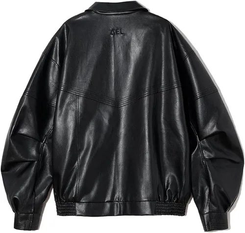 Vista 6 de Aelfric Eden Chaqueta universitaria con estampado de amor y letras para hombre, chaqueta de béisbol con gráficos vintage, unisex, ropa de calle