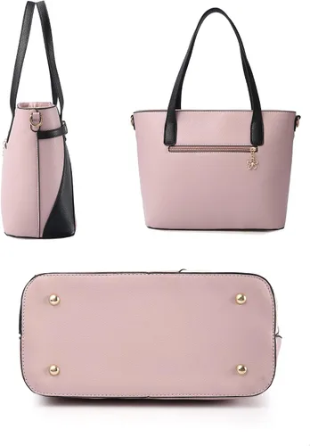 Vista 2 de Nevenka - Bolsos para mujer con asa superior, de piel sintética, cruzado, de hombro