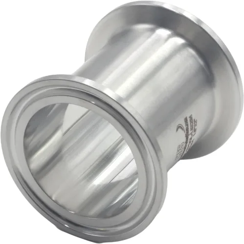 Vista 5 de HFS (R) 1,5 "Sanitaria Tri Clamp Spool 2" Longitud Acero inoxidable 304 Tubería redonda