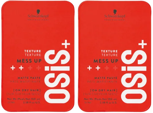 Vista 8 de OSiS+ Mess Up - Matte Styling Paste for Medium Control & Flexible Styling