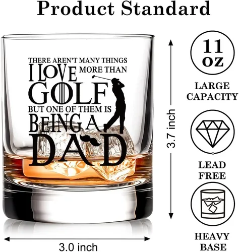 Vista 2 de RZHV Eso es lo que sé, cosas vaso de whisky estilo antiguo, regalo divertido del día del padre y cumpleaños para hombres, papá, abuelo, amante