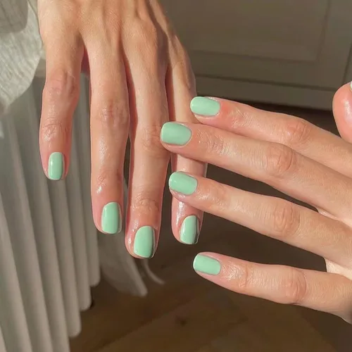 Vista 5 de DouborQ Juego de esmaltes de uñas de 6 colores, paquete de esmalte de uñas brillante para uñas, regalos para mujeres, barniz de arte de uñas
