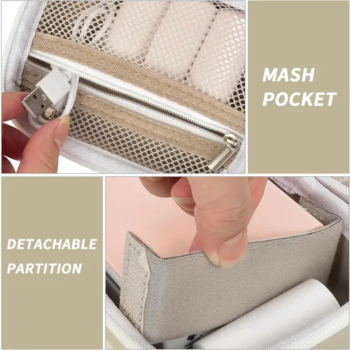 Vista 4 de Estuche de impresora adhesiva para XenGro AHM2/para Anycash/para ETIKEZ PM290C/ para Nelko PM230/para Memoking T02 Mini impresora fotográfica.