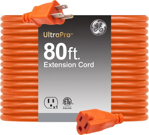 Vista 9 de GE Cable de extensión para exteriores, 15 pies, cable de extensión