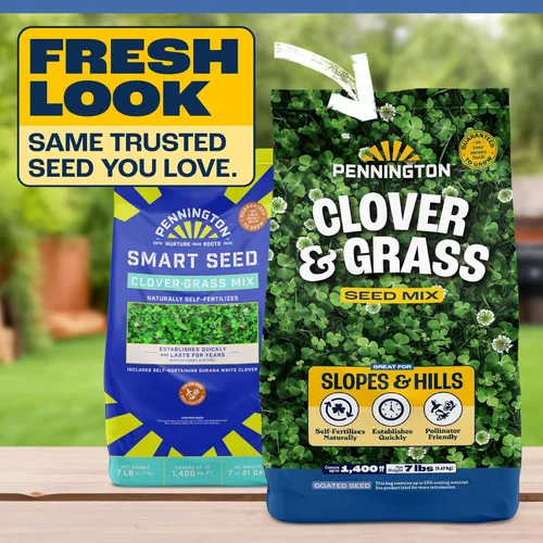 Vista 8 de Pennington Smart Seed - Mezcla de trébol y césped, 7 libras