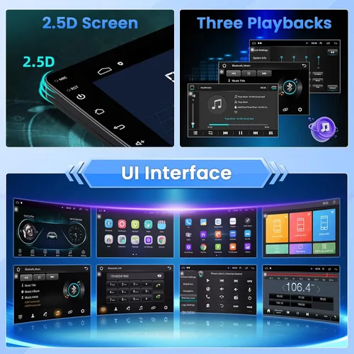 Vista 6 de Radio de coche para Jeep Compass Patriot 2010 2011 2012 2013 2014 2015 2016: pantalla táctil Android de 10.1 pulgadas para Compass Patriot estéreo