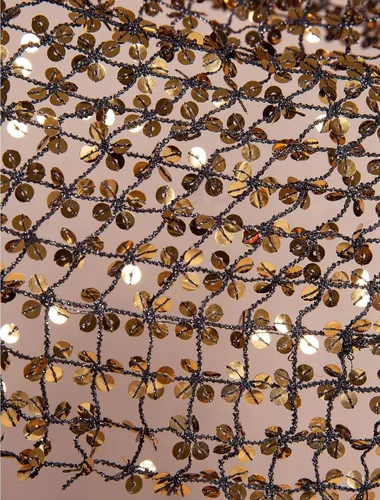Vista 5 de RZTA Chales metálicos brillantes y envolturas con hebilla para vestidos de fiesta de noche, boda y fiesta