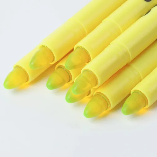 Vista 9 de Mr. Pen - Resaltadores de la Biblia de gel que no se corren, amarillo, paquete de 8 Twist-Up Bible Highlighters No Bleed Through, Fast Drying