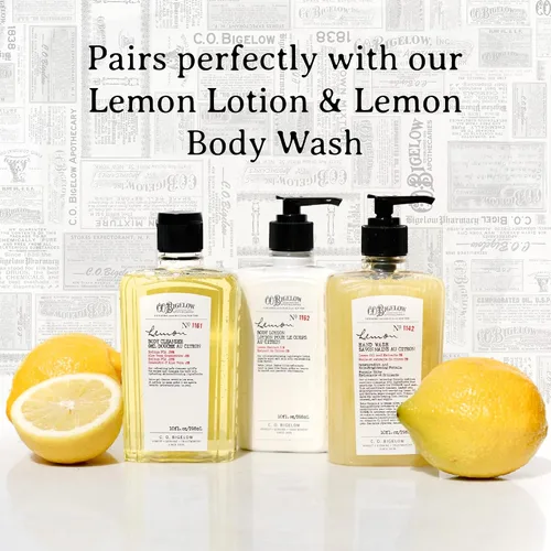 Vista 7 de C.O. Bigelow Lemon Hand Wash, 10 fl oz Jabón de manos con aroma a limón, jabón líquido perfumado con extracto de limón y aloe vera