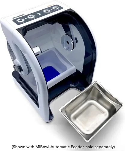 Vista 4 de Closer Pets Inserto de acero inoxidable y bolsa de hielo, compatible con el alimentador automático MiBowl para mascotas con microchip