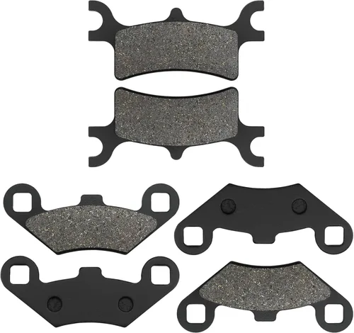Vista 2 de Pastillas de freno delanteras y traseras para Polaris Sportsman 400 450 500 600 700 800 EFI/HO 2x4 4x4, Scrambler 400 500, Trail Boss 330, Magnum