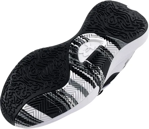 Vista 2 de Under Armour Tenis de baloncesto unisex para niños preescolares Lockdown 6