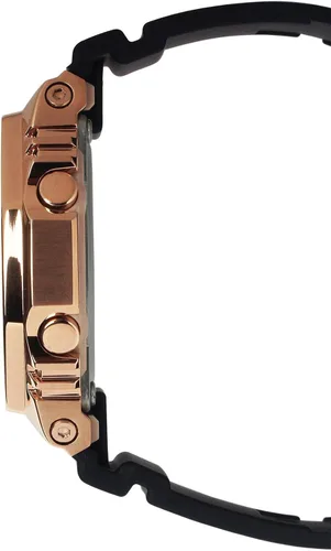 Vista 2 de Casio G-Shock GMS2100PG-1A4 - Reloj octogonal de resina negra cubierta de metal en tono oro rosa para mujer Oro Rosa Casual