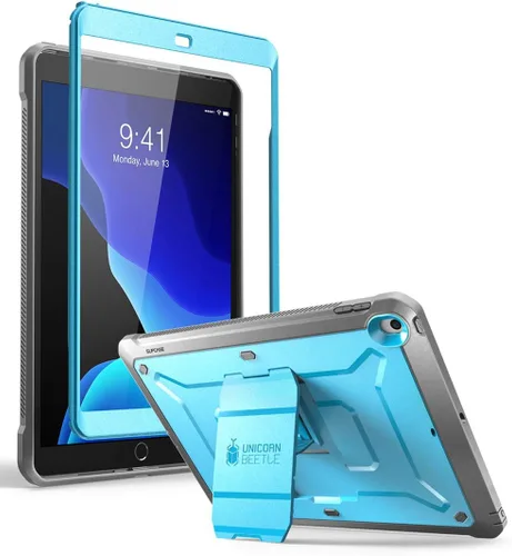 Vista 13 de SUPCASE Funda para iPad de 9ª Generación con Protector de Pantalla (Unicorn Beetle Pro), [Soporte Integrado] Funda Protectora Resistente de Servicio