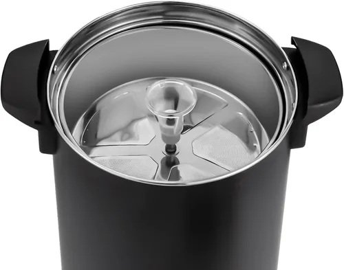 Vista 6 de Urna de café, cafetera eléctrica de 8 litros con control de botón de encendido y apagado fácil, calentamiento rápido de 1000 W que hace hasta 30