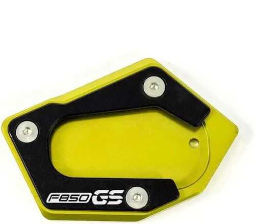 Vista 6 de SCUUBE for BMW F850GS F 850 GS 2018-2020 Motorcycles Kickstand Foot Side Stand Enlarger Plate Extension Pad CNC Support Plate Extension