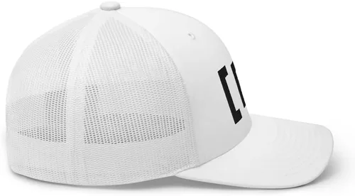 Vista 6 de POPLAZA Sombrero Resident (Gorra de camionero bordada) Sombrero de letra R