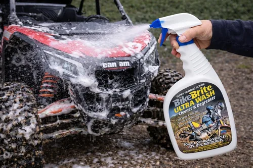 Vista 5 de Bike Brite MC4U Ultra Spray Wash - Azul (32 onzas líquidas)