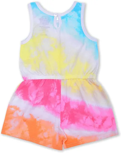 Vista 5 de Nickelodeon Paw Patrol Skye, Chase, Marshall and Rubble Girls 2 Pack Sleeveless Romper Shorts for Toddlers