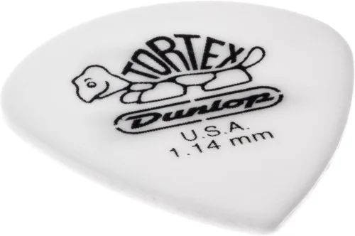 Vista 3 de Jim Dunlop Tortex White Jazz III - Púas para guitarra, 0.04 in, paquete de 12