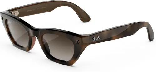Vista 8 de Meta Ray-Ban (Gen 3) Zena Negro brillante/verde grafito