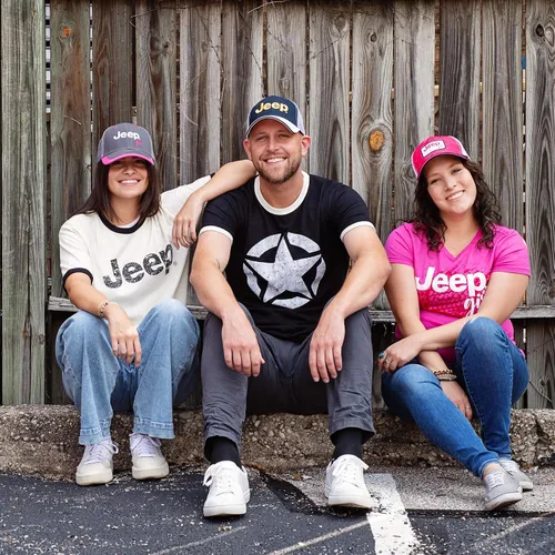 Vista 6 de Jeep Sombrero de camionero para niña, estructura personalizada, 6 paneles, rosa, RosadoBlancoNegro