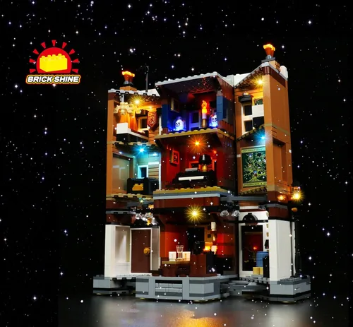 Vista 6 de Kit de luces GC para Lego® 12 Grimmauld Place 76408 (Lego Set no incluido) (Classic)
