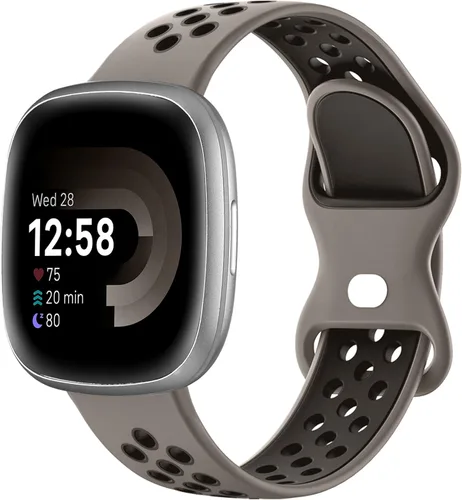 Vista 13 de Maledan Correas deportivas transpirables para Fitbit Versa 3/4, Sense/Sense 2, correas de repuesto para hombres y mujeres, accesorios para relojes