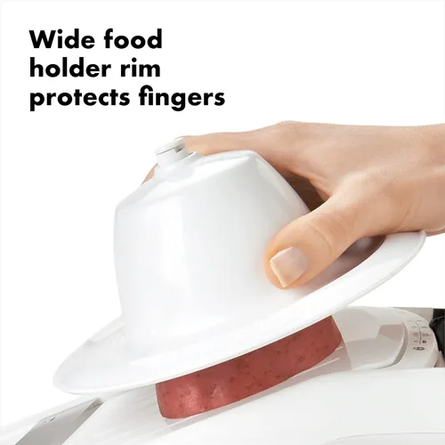 Vista 4 de OXO Good Grips Simple Mandoline Slicer Blanco
