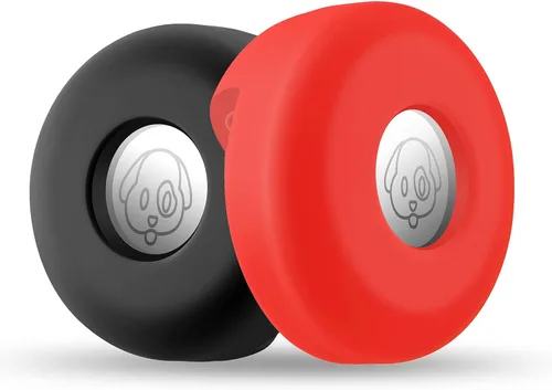 Vista 19 de Cibaabo - Soporte de AirTag para collar de mascota, con funda de silicona, para collar de mascota de 0.8 a 1.2 pulgadas