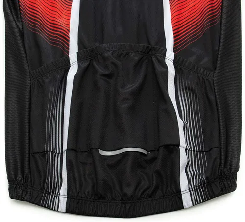 Vista 8 de Ciclismo Jerseys Conjuntos de manga corta Ropa de bicicleta Trajes bicicleta top Hombres MTB Jersey Transpirable Verano