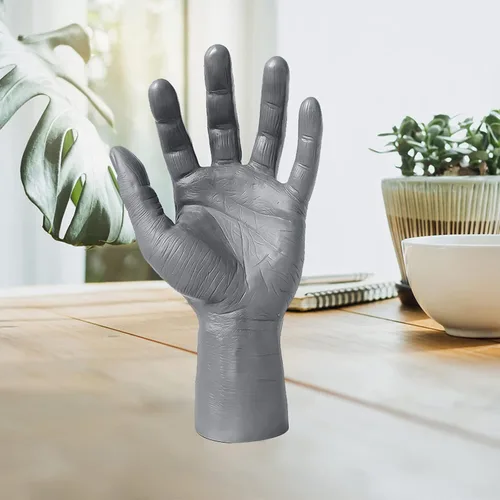 Vista 7 de Menolana Maniquí masculino de PVC mano de los hombres, muestra joyería pulsera guante organizador soporte soporte, mostrando - izquierda
