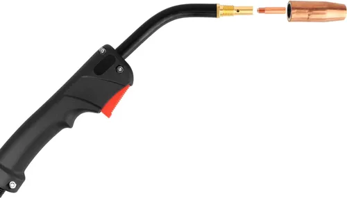Vista 3 de Zinger MIG - Antorcha de pistola de soldadura 100Amp 10 pies de repuesto para Lincoln Magnum 100L K530-5 con 10 puntas de contacto de soldadura Mig