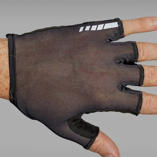 Vista 3 de GripGrab Solara - Guantes de ciclismo de verano acolchados de malla para verano, permeables al sol, para interiores