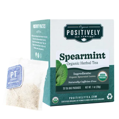 Vista 26 de Bolsas de hojas sueltas para té. Orgánicas por USDA. Positively Tea LLC.