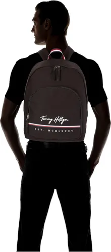 Vista 6 de Tommy Hilfiger Mochila York para hombre th deep black