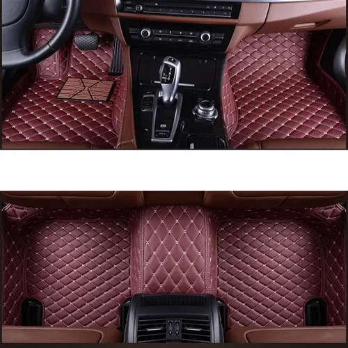 Vista 9 de Tapete de coche personalizado para BYD E6 F0 F3 F6 G3 G6 M6 S1 S5 S6 TAN-G Song Yuan Qin Plus PRO accesorios de pie (color: negro)