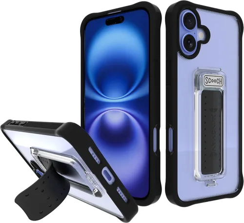 Vista 76 de Scooch Wingman - Funda con soporte de patas para iPhone 11 [Protección contra caídas de 10 pies] [Soporte de dos vías] Cubierta protectora, funciona