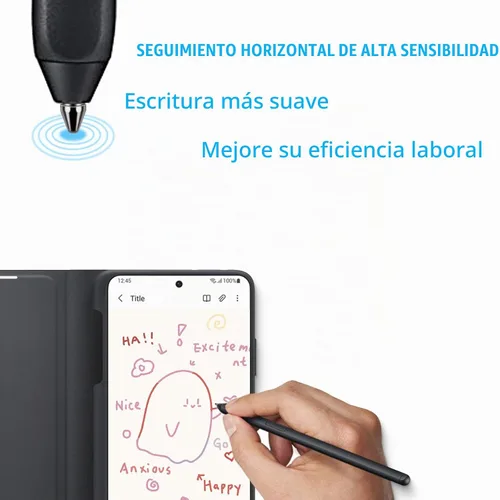 Vista 3 de Puntas finas de aleación de titanio de ajuste universal, no desgastadas, compatibles con BOOX Pen 2 Pro, iReader, IFLYTEK, Lamy AL-Star digital