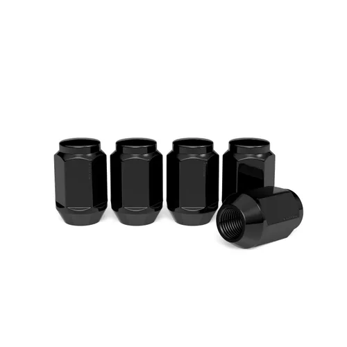 Vista 4 de StanceMagic 23 piezas de tuercas para rueda de extremos cerrados con bulto - rosca de 1/2 x 20, asiento de cono, hexagonal de 3/4 pulgada - 19 mm