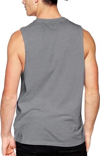 Vista 2 de Hat and Beyond Camiseta deportiva sin mangas para hombre, para boxeo, gimnasio, entrenamiento