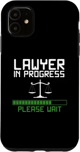 Vista 8 de Lawyer in Progress Scales of Justice Law School Student Case for iPhone 16